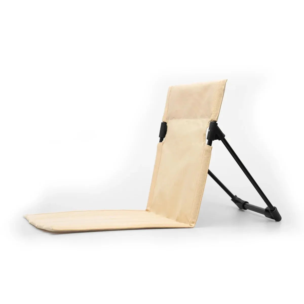 Foldable Camping Chair Outdoor Garden Park Single Lazy Chair Backrest Cushion Picnic Camping Folding Back Chair Beach Chairs 8