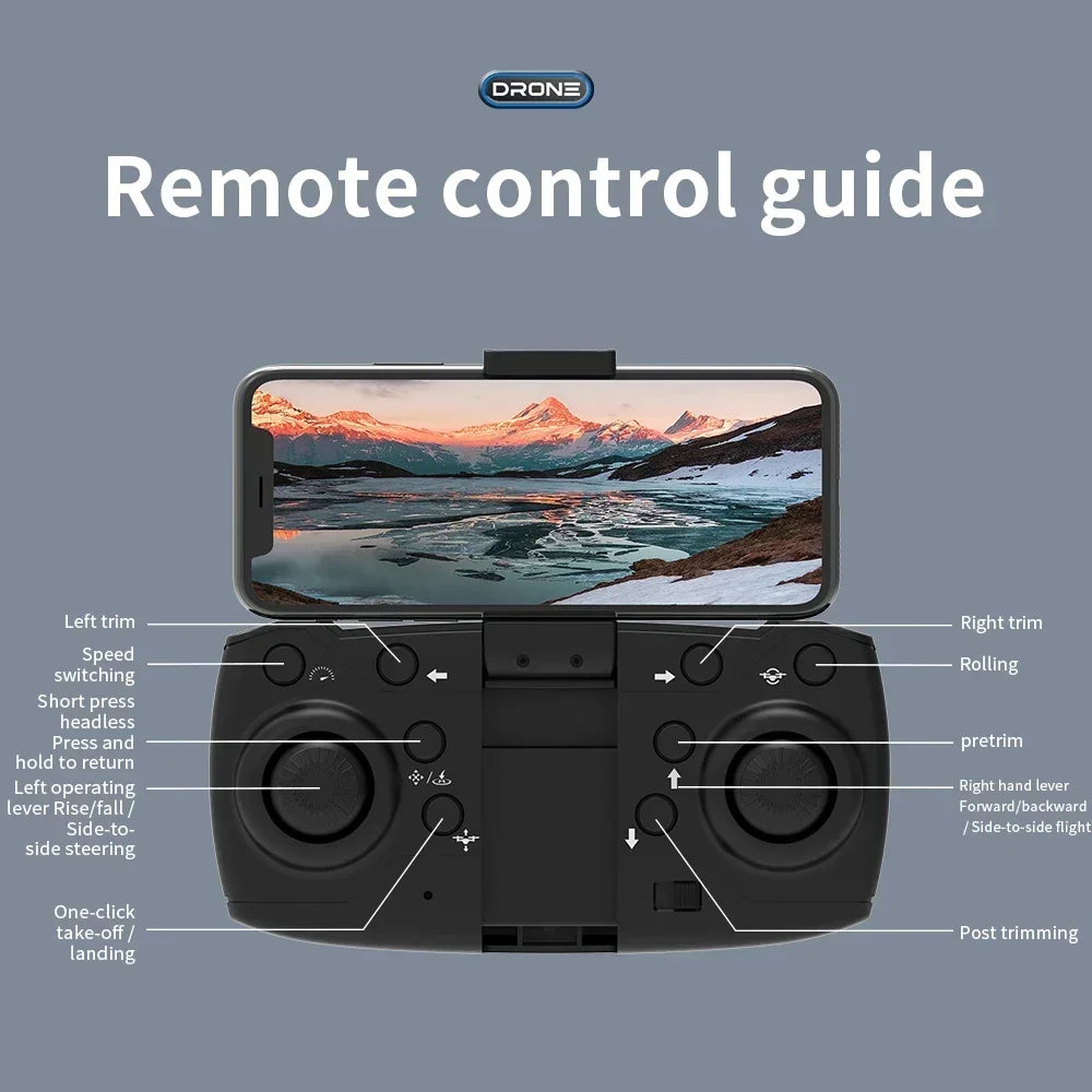 Foldable New E88 Pro RC Drone With 4K Professional 1080P Wide Angle Dual HD Camera WIFI FPV Quadcopter Height Hold 5