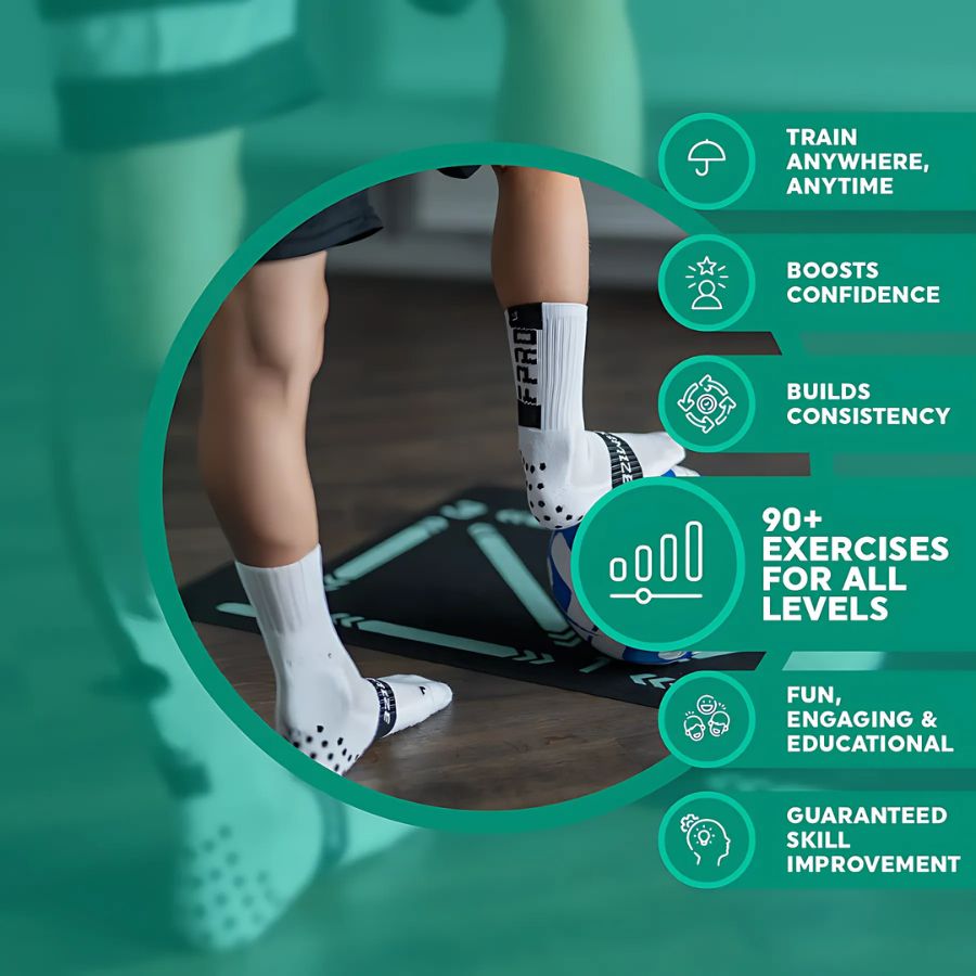 Football Pro Training Mat and Video Training Program 4