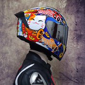 Full Face Racing Helmets Winter Warm Double Visor Motorcycle Helmet Motorbike Sports helmet LVS-701 21