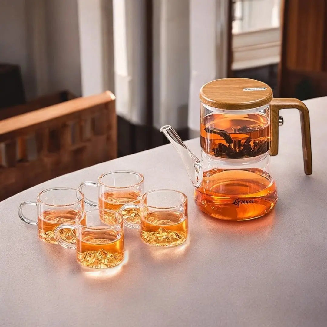 Gianixi Borosilicate Glass Magnetic Teapot 3