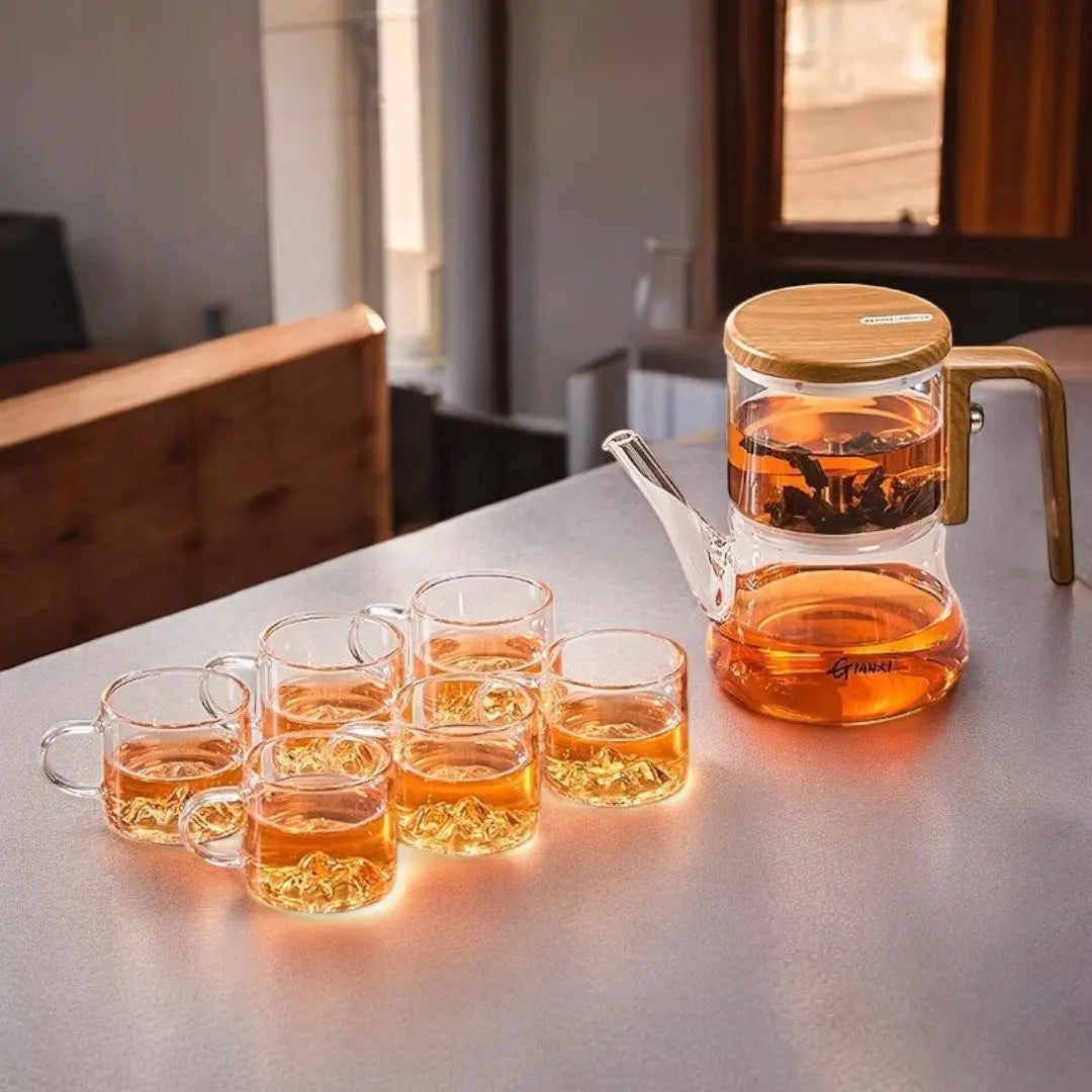 Gianixi Borosilicate Glass Magnetic Teapot 4