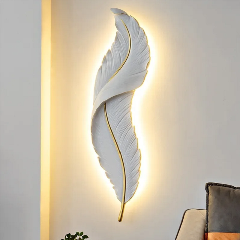 NovaLux Modern LED Wall Lamp - Dimmable Warm Light, Energy-Efficient Indoor Wall Light Fixture