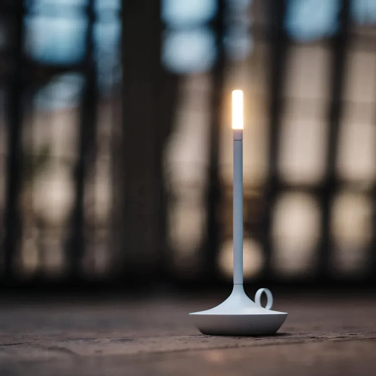 Variant image for Table Lamp Cordless | Rechargeable Bedside Lamp | Dimmable LED Light | Modern Home Decor Fixture | Elegant Alloy Table Light - Zardee-5