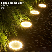 Ground-Embedded Solar Lights | Stainless Steel Solar Garden Lights | Solar Lights Outdoor | LED Pathway Lighting | Weatherproof Landscape Lights - Zardee-2
