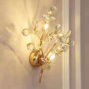 SylvanGlow Nature Inspired LED Wall Lamp With Delicately Crafted Metal Branch And Soft Ambient Glow