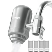 HOMEFISH Stainless Steel Faucet Tap Water Filter Purifier System, NSF Certified Reduces Lead, Chlorine & Bad Taste Kitchen 0