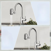 Stainless Steel Faucet Water Filter Purifier System, NSF Certified, Reduces Lead, Chlorine, and Bad Taste for Kitchen
