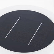 Solsort Have Lampe med Firkantet Hus og Hvid Top til Udendørs Brug i Haveområder