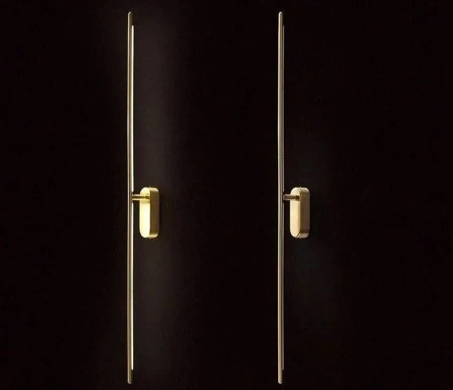 Modern Scandinavian LED Wall Light In An Iron Fixture For Modern Interiors And Contemporary Home Decor