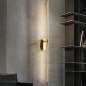 Modern Scandinavian LED Wall Light In An Iron Fixture For Modern Interiors And Contemporary Home Decor