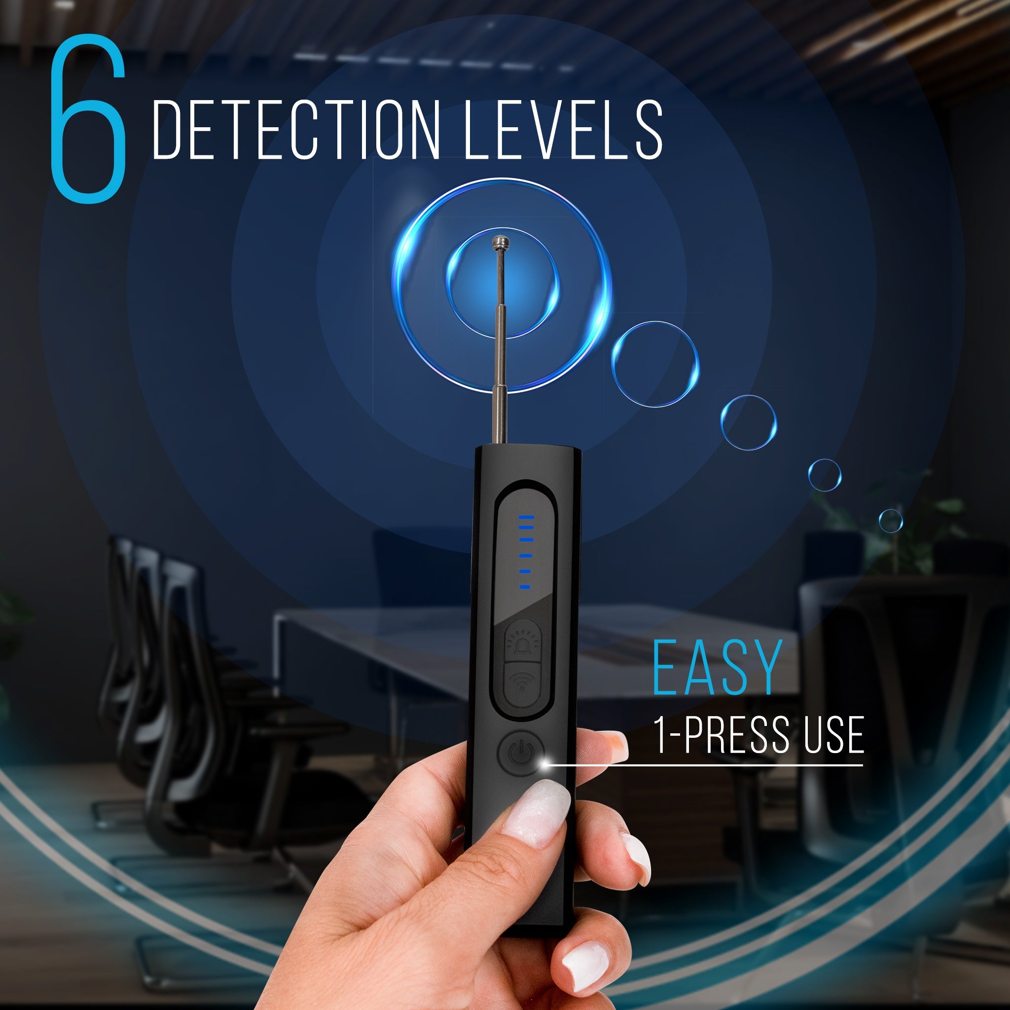 Hidden Camera Detector (Military Grade, with built-in RF and GPS Tracking Detection) 4