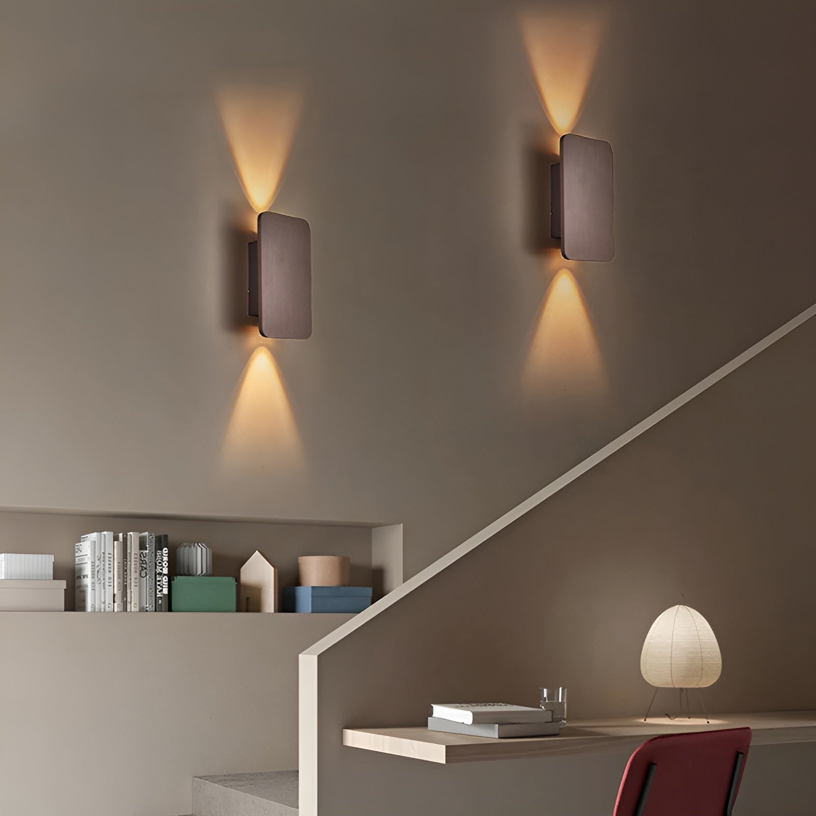 Minimalistisk Rektangulær Lampe