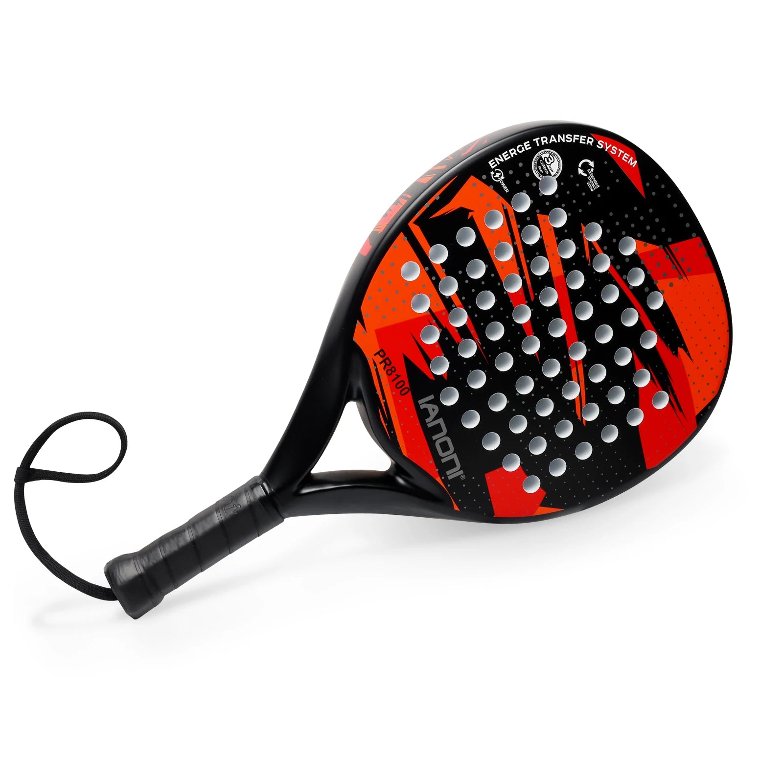 IANONI Padel Racket Carbon Fiber Surface with EVA Memory Flex Foam Core Padel Tennis Racquets Lightweight 2