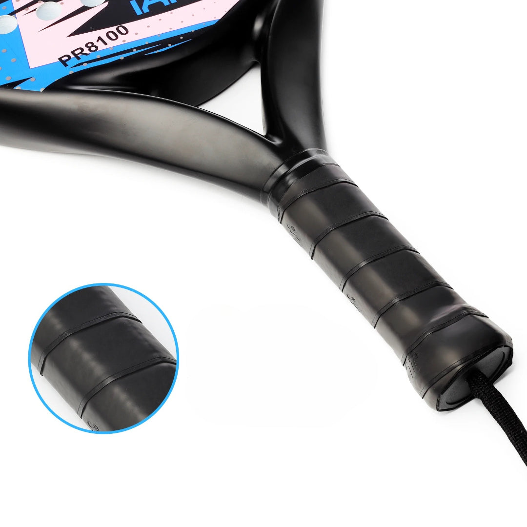 Let padelracket med overflade i kulfiber og EVA memory flex-skumkerne til padeltennisbat