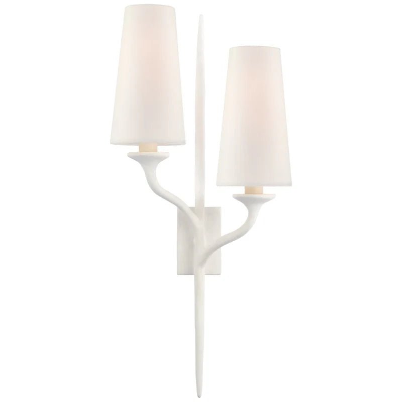 Variant image for Iberia Wall Sconce | Elegant Indoor Wall Lights | Organic Design Wall Lamp | Aged Brass Light Fixture | Dimmable LED Compatible - Zardee-4