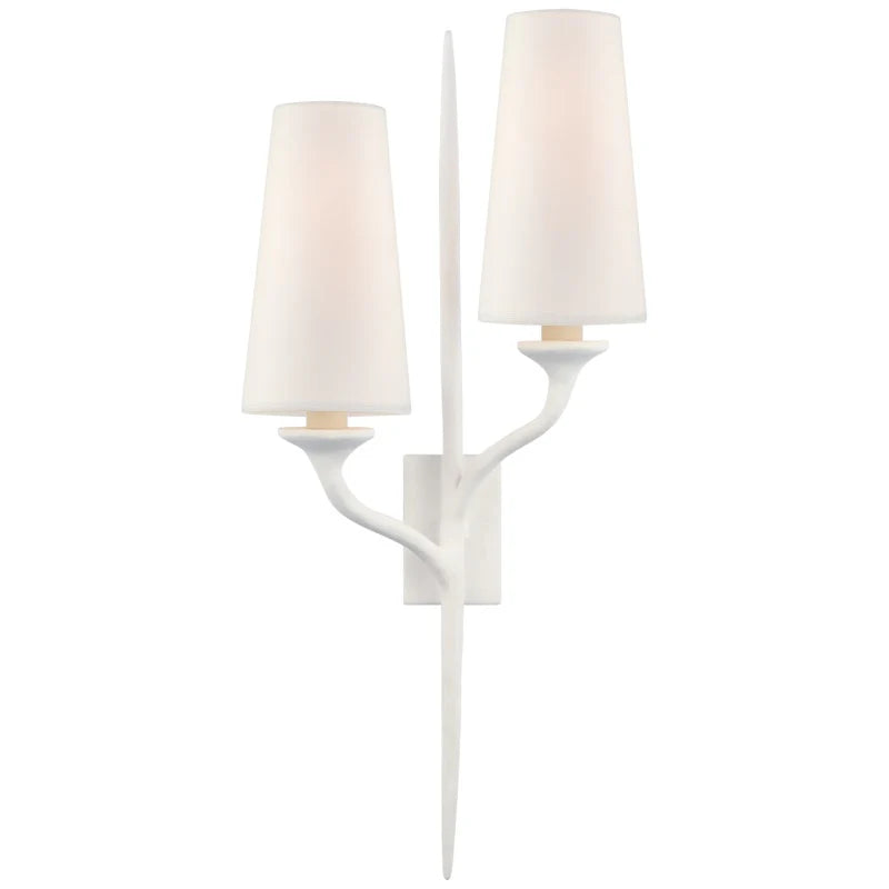 Variant image for Iberia Wall Sconce | Elegant Indoor Wall Lights | Organic Design Wall Lamp | Aged Brass Light Fixture | Dimmable LED Compatible - Zardee-6