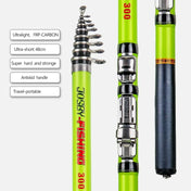 JOSBY Carbon Fiber Spinning Fishing Rod Telescopic Mini Pole 3M 2.7M 2.4M 2.1M 1.8M 1.5M Fish Gear Tackle High Quality 0