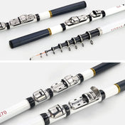 JOSBY Carbon Fiber Spinning Fishing Rod Telescopic Mini Pole 3M 2.7M 2.4M 2.1M 1.8M 1.5M Fish Gear Tackle High Quality 4