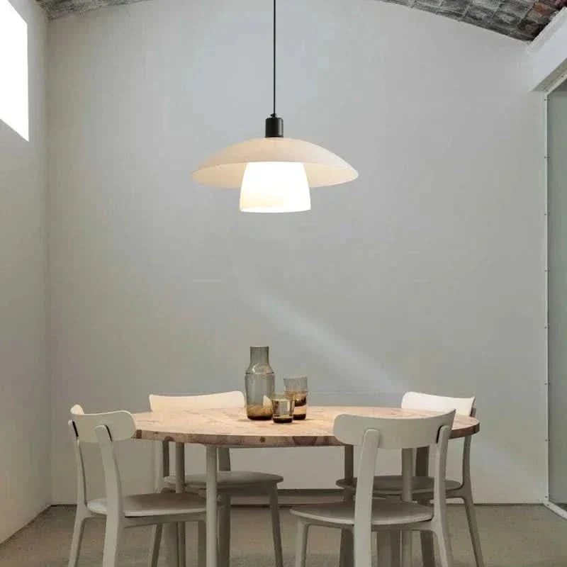 ZenLuma japansk moderne loftspendel til minimalistiske stuer og spisesteder elegante interiører