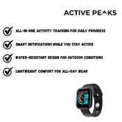 שעון כושר חכם SummitPulse לחובבי חוץ עם מעקב בריאות ופעילות