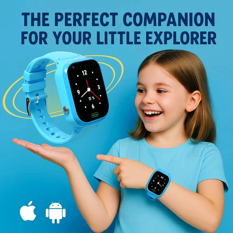 Kids Smart Watch with GPS Tracking and Safety Alerts 7