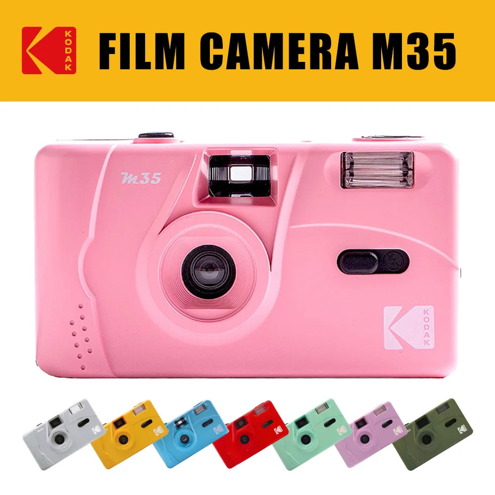 Kodak M35 Film Camera Non-Disposable Original Retro Film Machine Manual Replaceable Reusable Film Camera With Flash Function 0