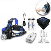 Lampe frontale LED ApexLite pour pêche et camping, lampe étanche ultra lumineuse, lampe de camping
