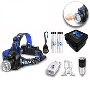 Lampe frontale LED ApexLite pour pêche et camping, lampe étanche ultra lumineuse, lampe de camping