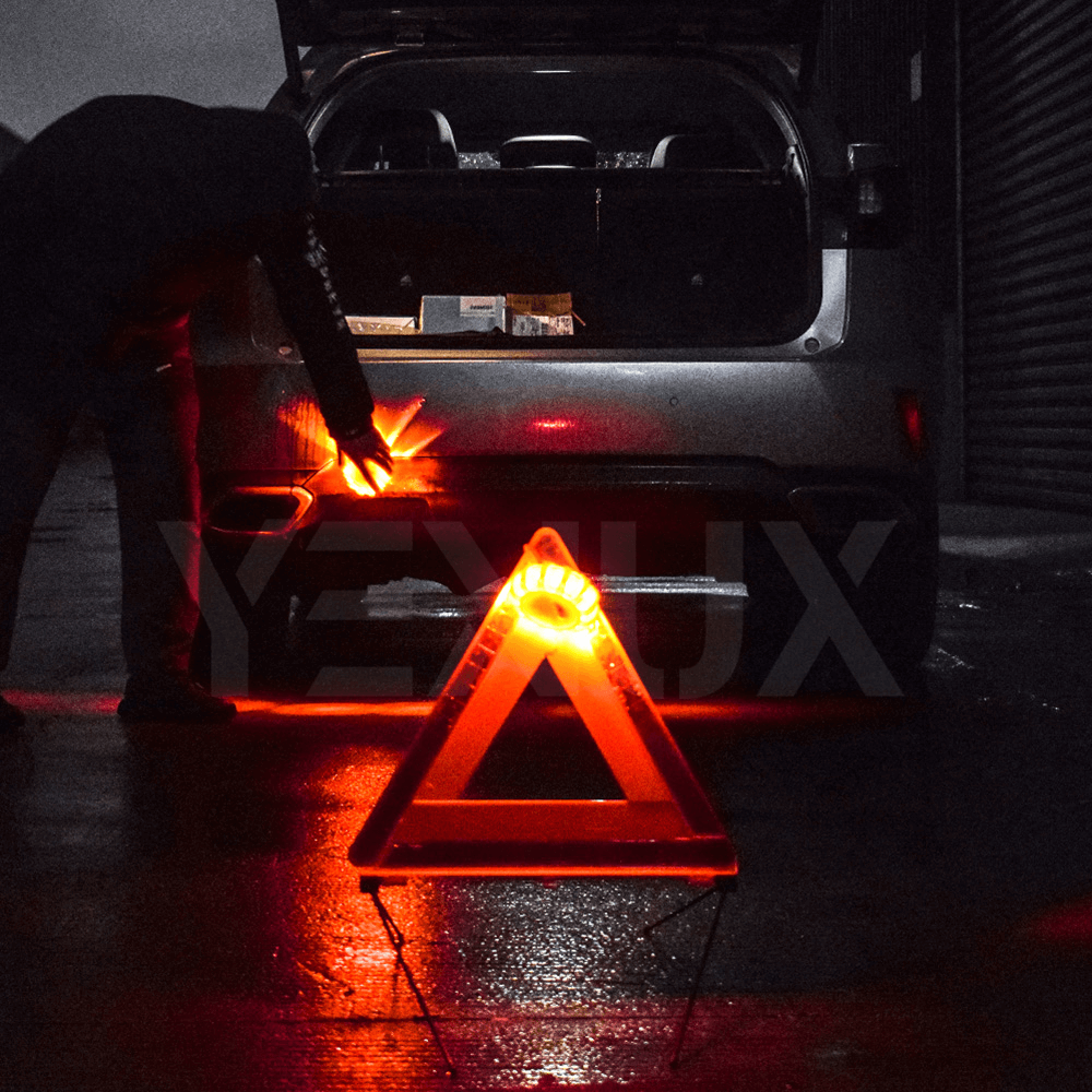 LED Emergency Road Flares | Compact Safety Beacons with Multiple Flashing Modes 2