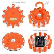 LED Emergency Road Flares | Compact Safety Beacons with Multiple Flashing Modes 4