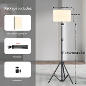 LED Video Lights Conference Photography Lighting Selfie Light Photo Studio Lamp With Tripod for Shoot Live Streaming TikTok Zoom 7
