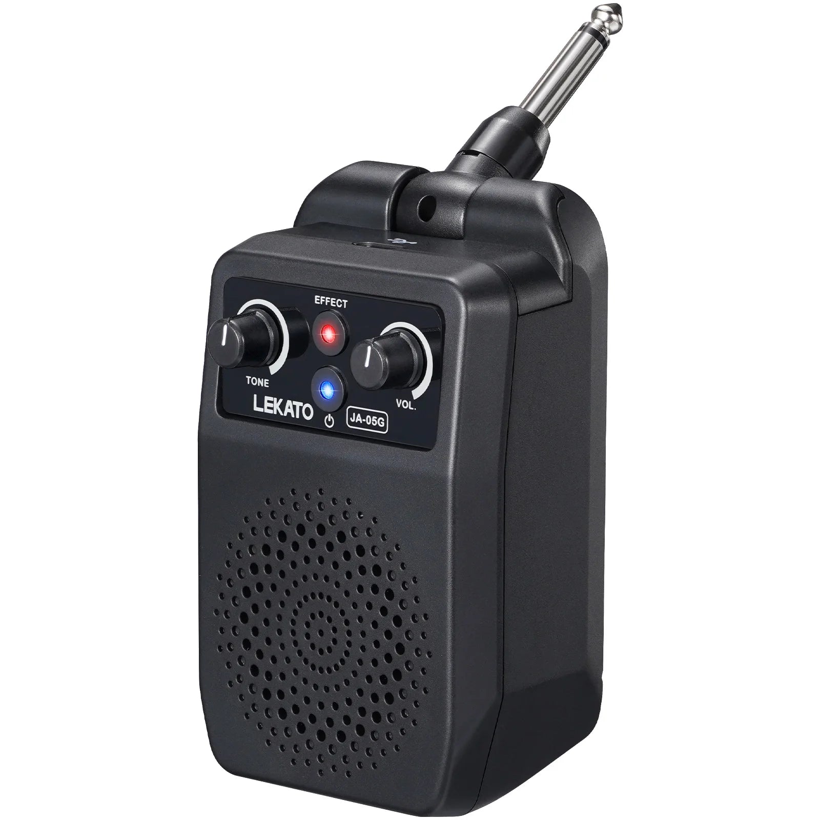 LEKATO Electric Guitars Amplifier Guitar Speaker Voice Adjustment Portable Plug-in Speaker Clean Distortion Overdrive Reverb 1