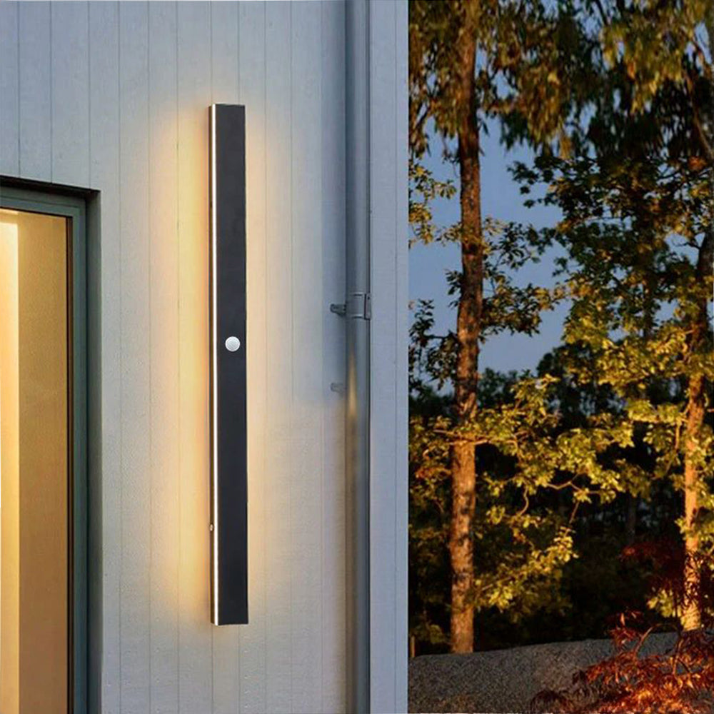 Arkitektonisk lodret LED-væglampe til moderne indendørs og udendørs rum