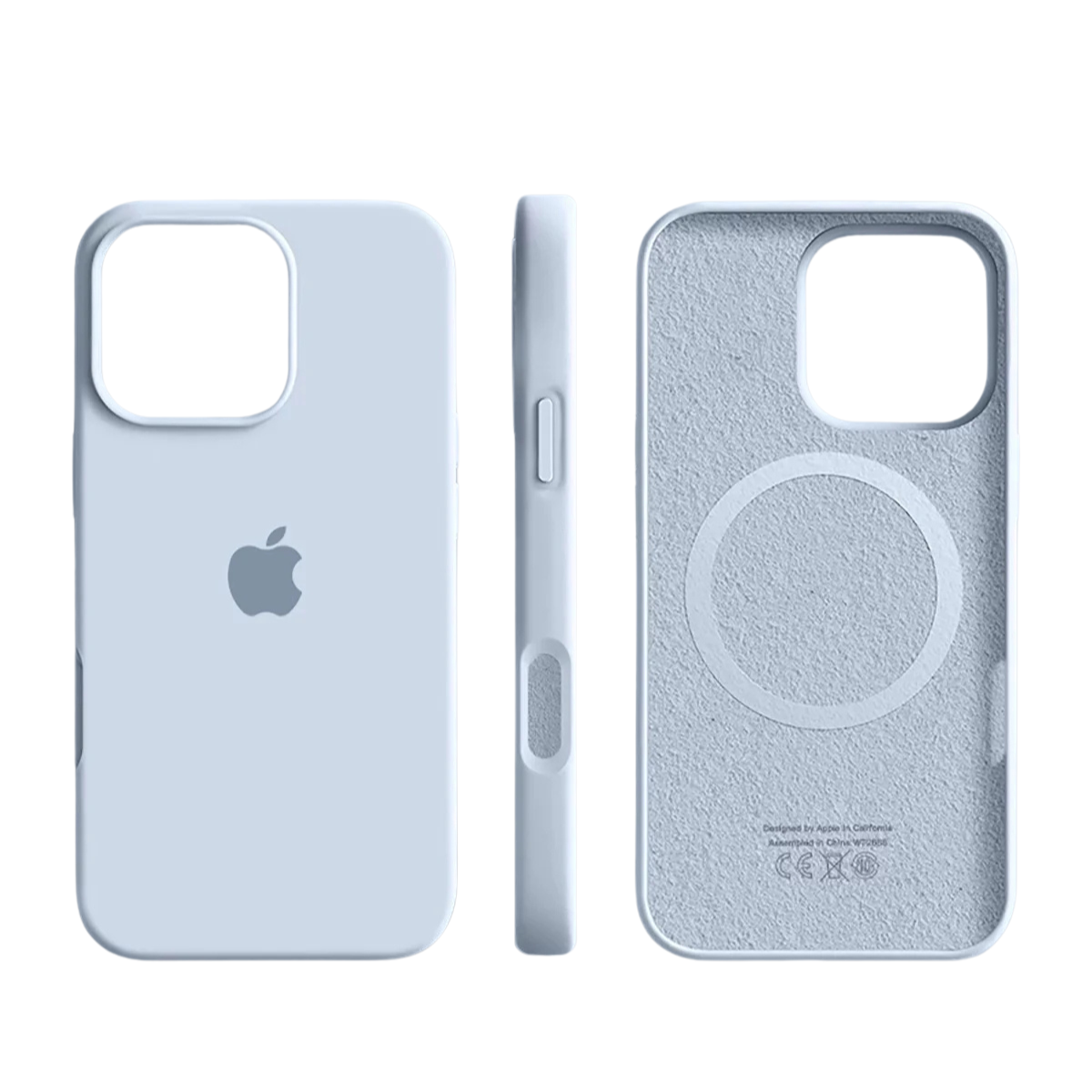 Flydende silikone magnetisk blødt cover til iPhone