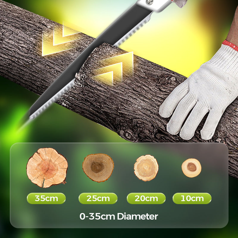 🍃👍Lightweight and sharp universal pruning saw with sheath 3