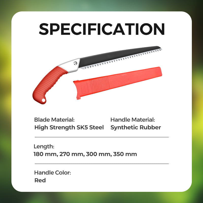 🍃👍Lightweight and sharp universal pruning saw with sheath 8