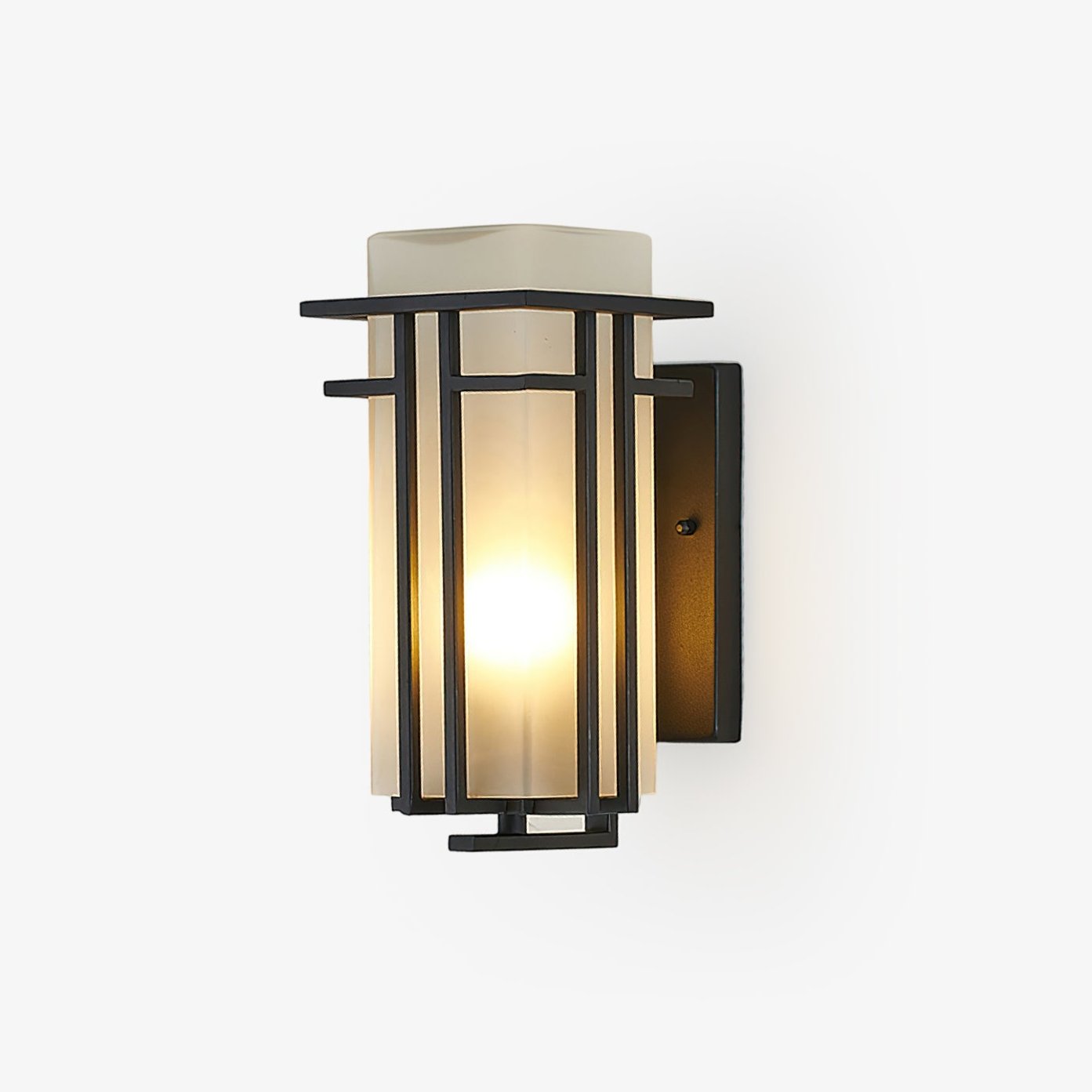 Outdoor Wall Lamp Waterproof | Black Outdoor Lights | Vintage Exterior Wall Sconce | Durable Outdoor Wall Lantern | LED Iron Light Fixture - Zardee-1