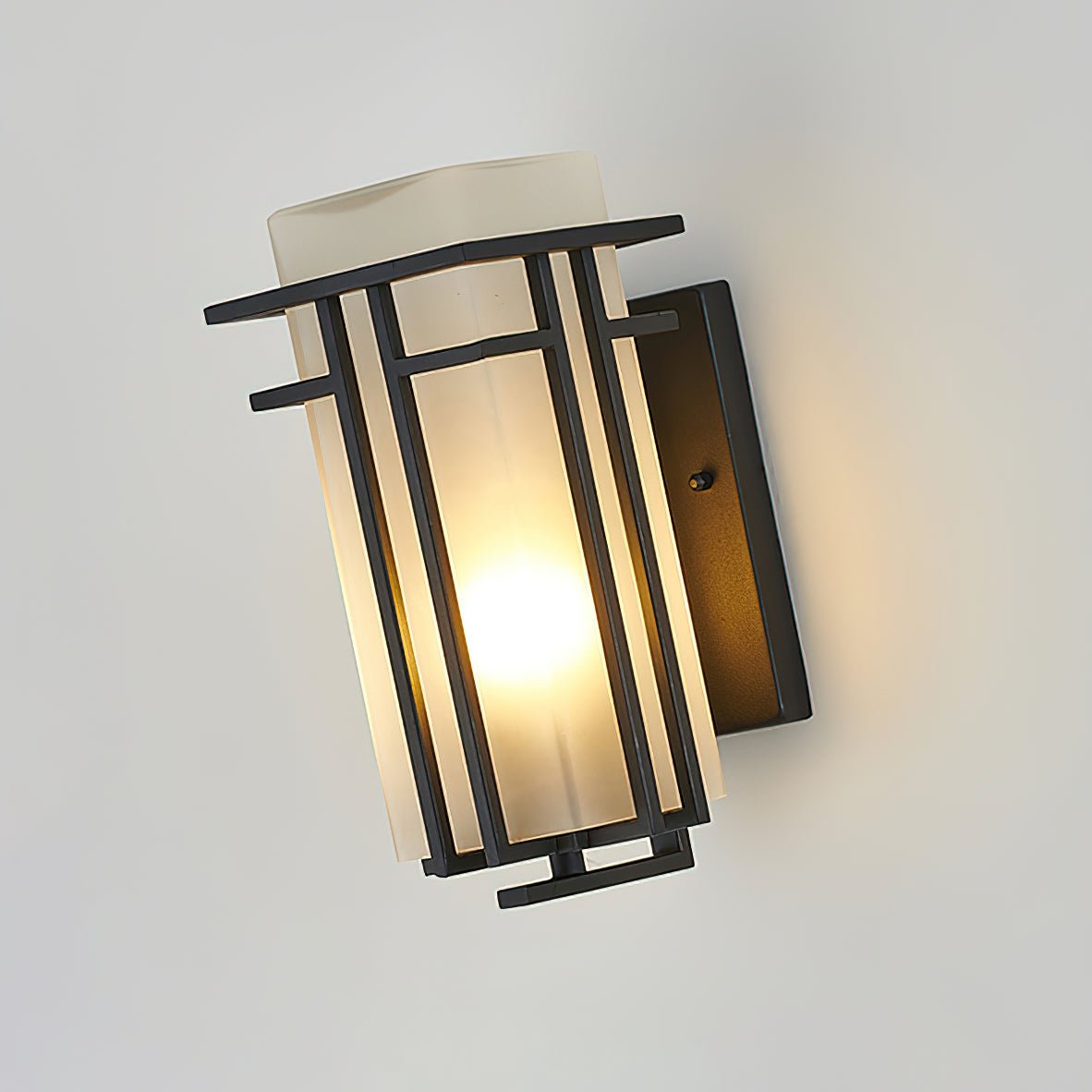 Outdoor Wall Lamp Waterproof | Black Outdoor Lights | Vintage Exterior Wall Sconce | Durable Outdoor Wall Lantern | LED Iron Light Fixture - Zardee-5