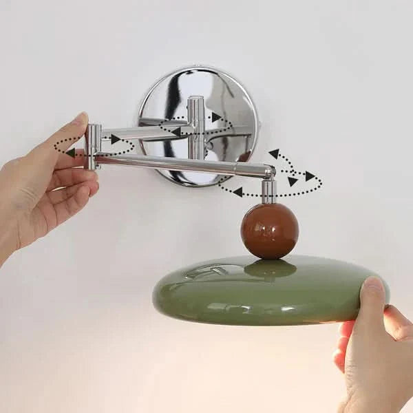 Contemporary Swing Arm LED Wall Light