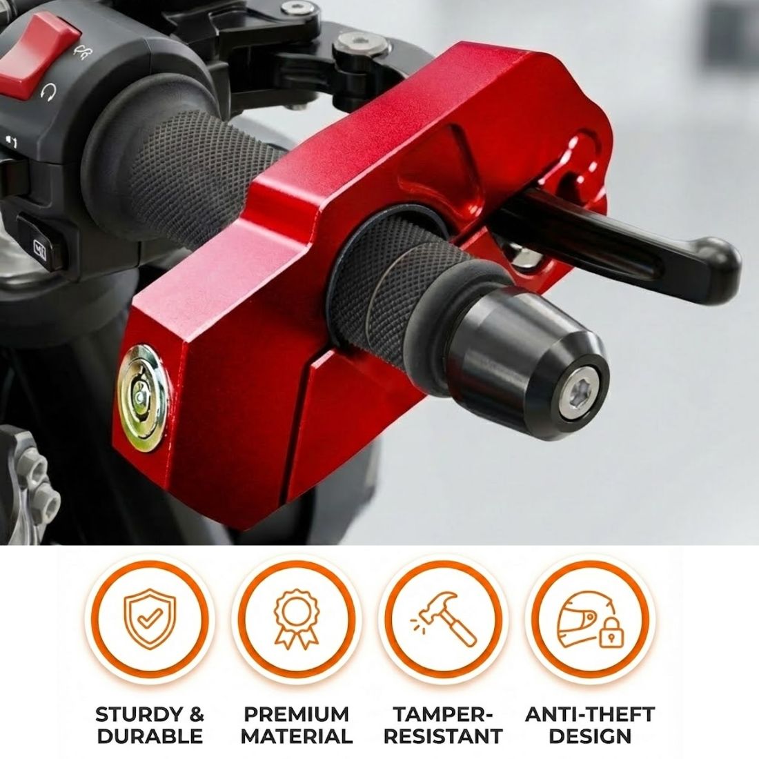 LockMaster Handlebar Lock 5