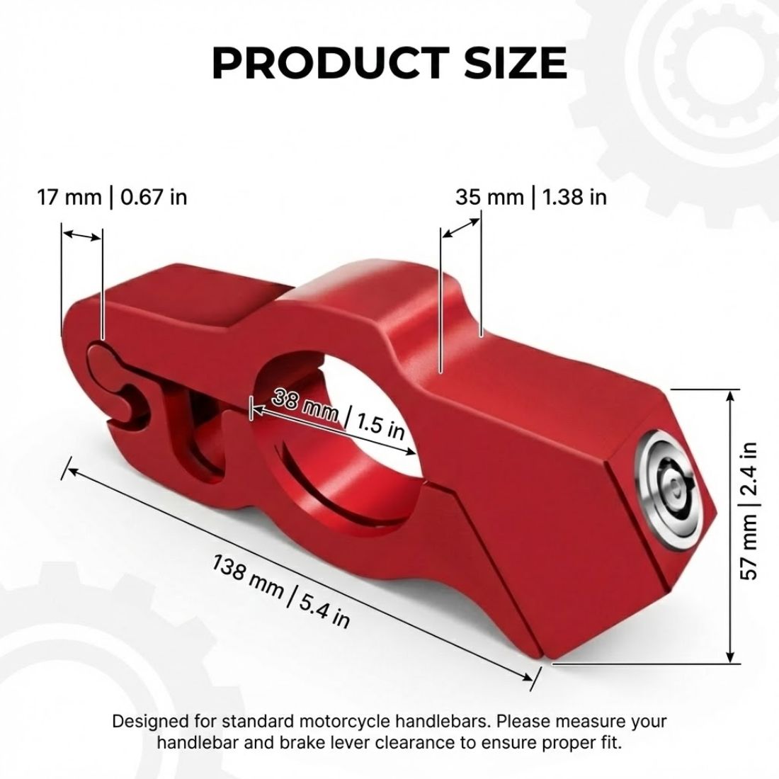 LockMaster Handlebar Lock 7