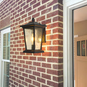 Outdoor Wall Lamp Vintage Birdcage | Waterproof Exterior Wall Lights | Stylish Outdoor Wall Lantern | Durable Black Outdoor Lights | Elegant Garden Lighting - Zardee-6