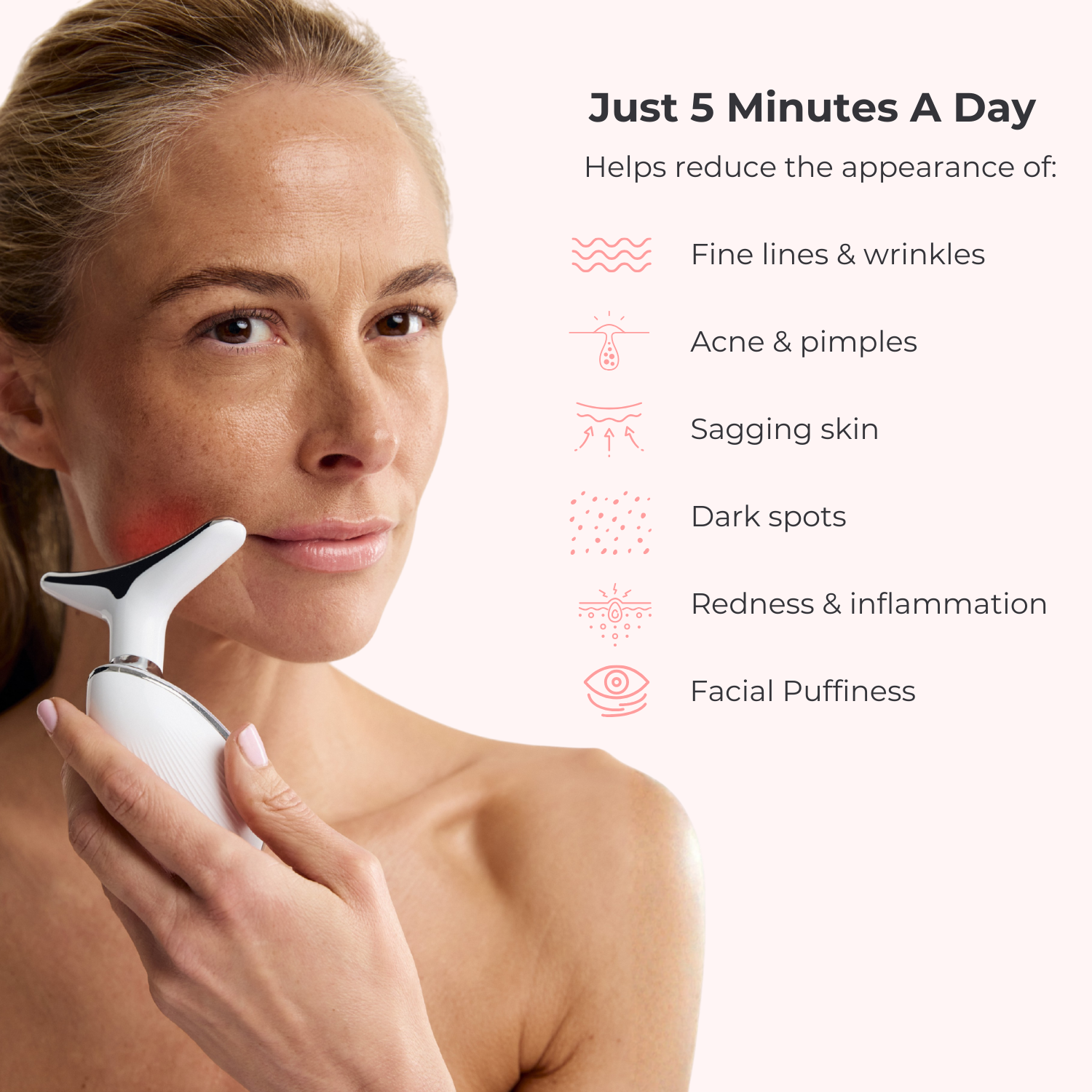 Lux Cove 7-in-1 LED Facial Sculptor 1