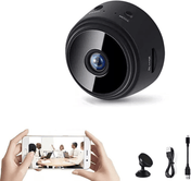 NovaView מצלמת מיני קומפקטית 1080p עם ראיית לילה ושליטה באפליקציה לניטור ביתי קל