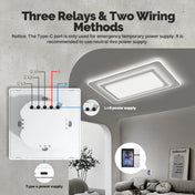 MOES Tuya WiFi Smart Control Panel 3.5" Touch Screen, 3 Relays & Buttons, IR Remote, Bluetooth Sigmesh Hub, Home Automation 4