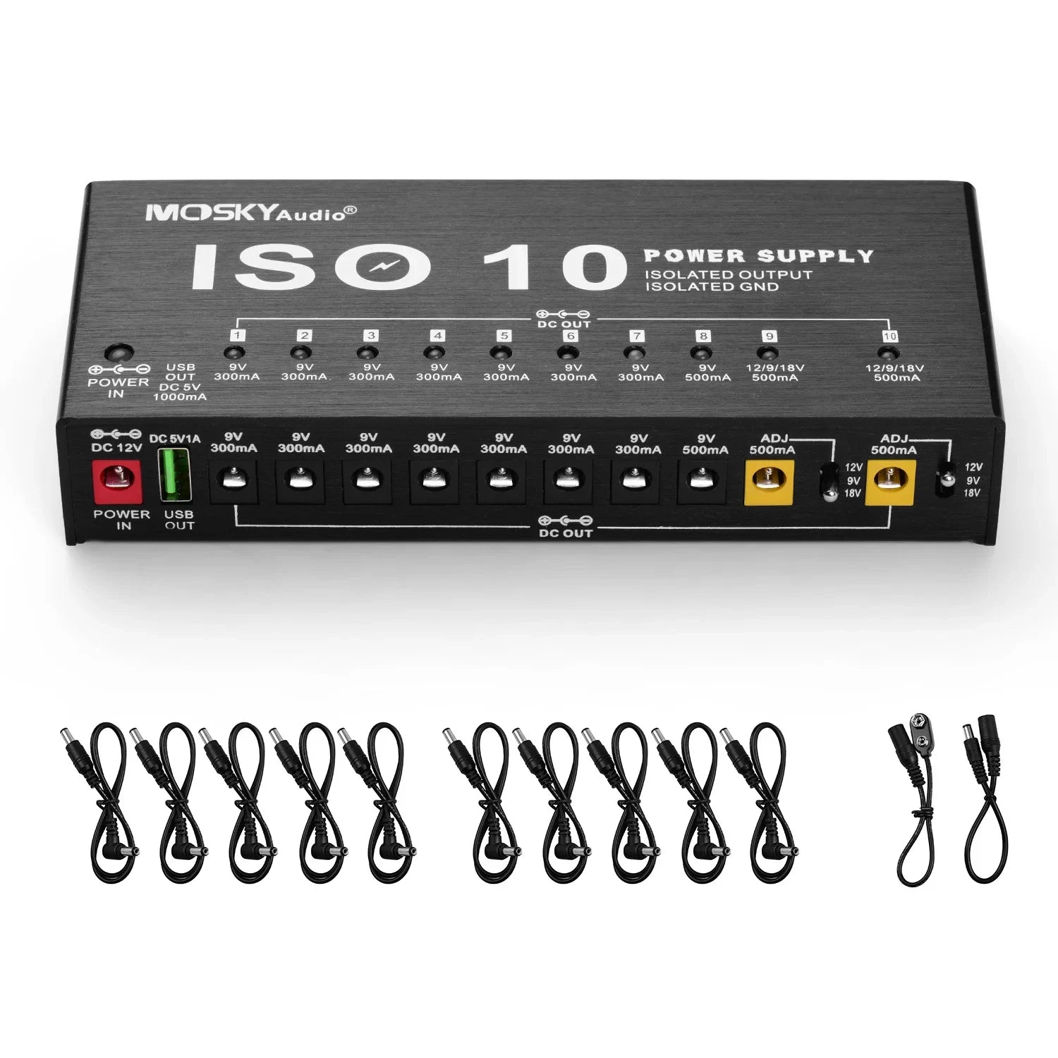  5V USB Output for 9V 12V 18V Protection Guitar Accessories 0