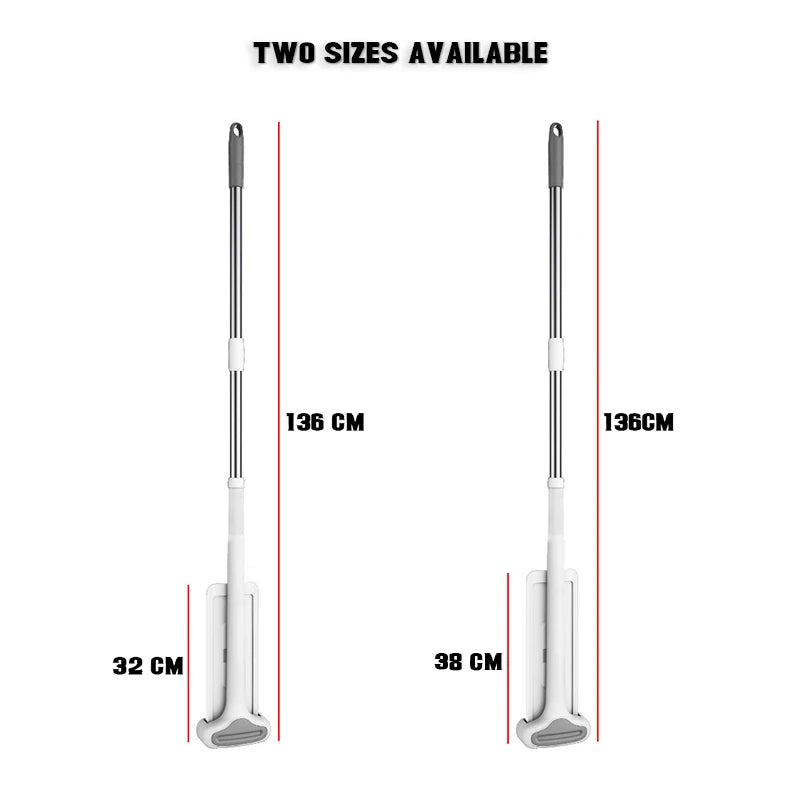 Magic Self-Cleaning Squeeze Mop Microfiber Spin And Go Flat Mop For Washing Floor Home Cleaning Tool Bathroom Accessories Set 5