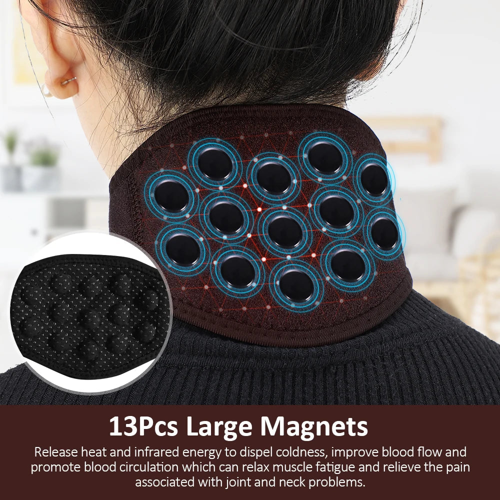 Magnetic Neck Support Brace Heating Treatment Belt 0