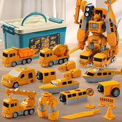 Magnetic Transform Engineering Car Toy 1